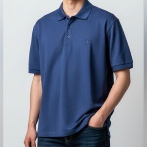 Beverly Hills Polo Club Men's XL Polo Shirt Blue Embroidered